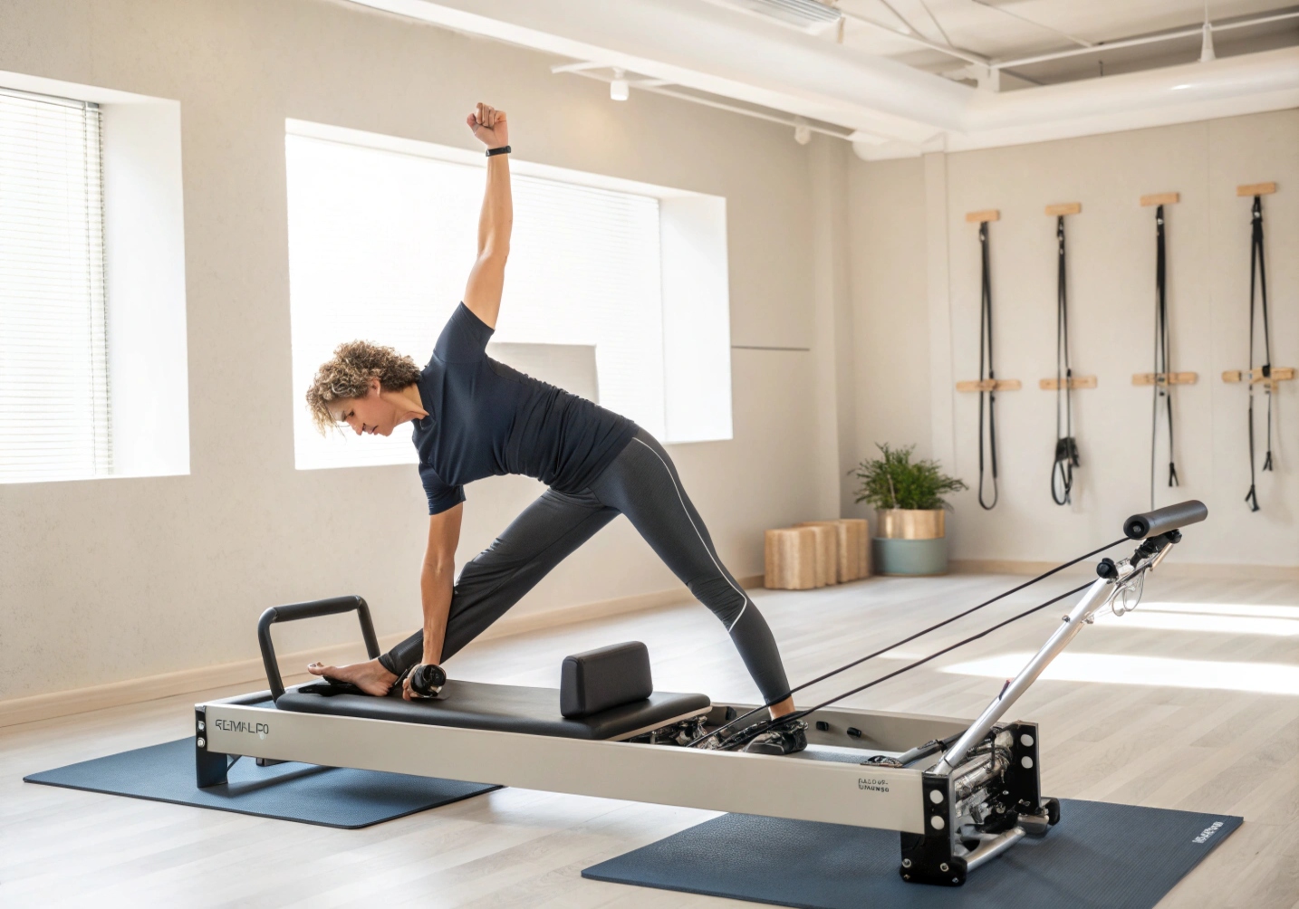 Pilates øvelse i Tokentrail studio